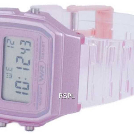 Orologio unisex Casio Youth Pink Resin Digital F-91WS-4 F91WS-4