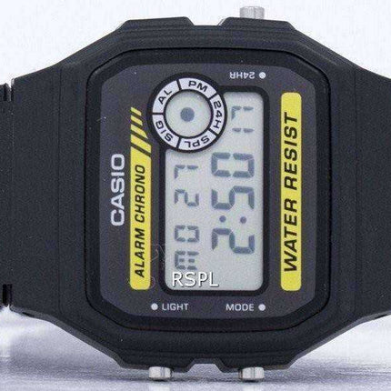 Orologio da uomo Casio Chrono Alarm Digital F-94WA-9 F94WA-9