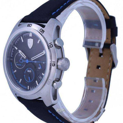 Orologio da uomo Ferrari Scuderia Primato Chronograph Leather Quartz F0830445.G