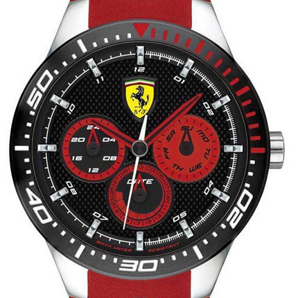Ferrari Scuderia Redrev T Silicon Band Quartz 0830586 Orologio da uomo
