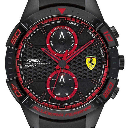 Ferrari Scuderia Apex Silicon Band Quartz 0830634 Orologio da uomo