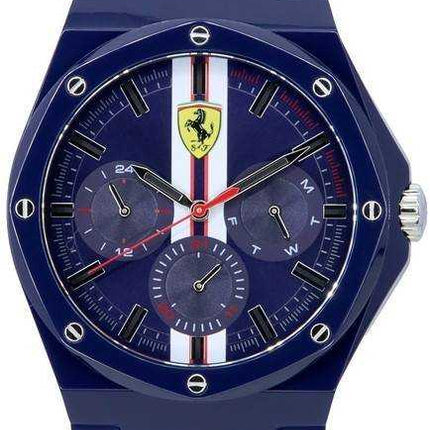 Orologio da uomo Scuderia Ferrari Aspire quadrante multifunzione al quarzo 0830869