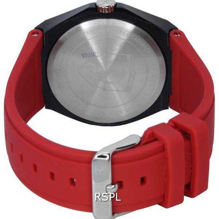 Scuderia Ferrari Aspire cinturino in silicone quadrante nero quarzo 0830870 orologio da uomo