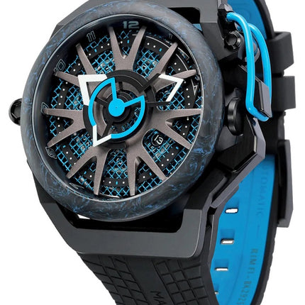 Orologio da uomo Mazzucato Rim Monza reversibile cronografo doppio quadrante automatico F1-BK2925