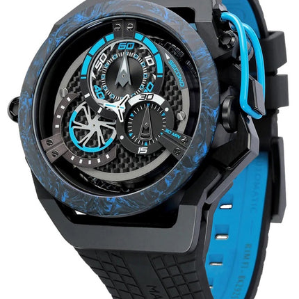 Orologio da uomo Mazzucato Rim Monza reversibile cronografo doppio quadrante automatico F1-BK2925