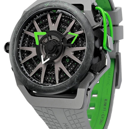 Orologio Mazzucato Rim Monza Cronografo Reversibile Doppio Quadrante Automatico F1-GY361 Orologio da Uomo