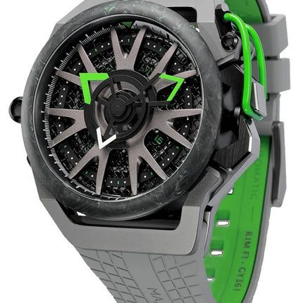 Orologio Mazzucato Rim Monza Cronografo Reversibile Doppio Quadrante Automatico F1-GY361 Orologio da Uomo