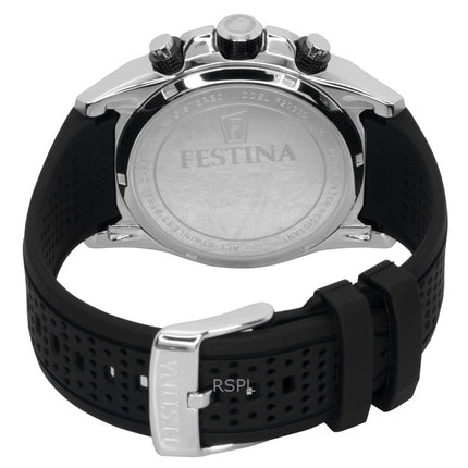 Festina The Originals Cronografo Cinturino in Gomma Quadrante Verde Quarzo F20330-B 100M Orologio da Uomo