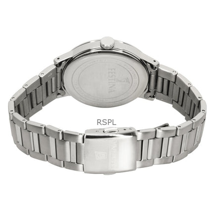 Orologio da uomo Festina con quadrante grigio titanio al quarzo F20435-2