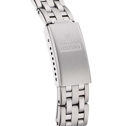 Festina Classics Orologio da donna in acciaio inossidabile con quadrante rosa al quarzo F20455-2 100M