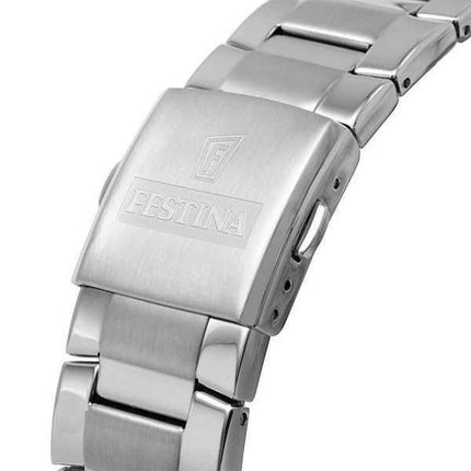Orologio da uomo Festina Chrono Sport in acciaio inossidabile quadrante argento al quarzo F20463-1 100M