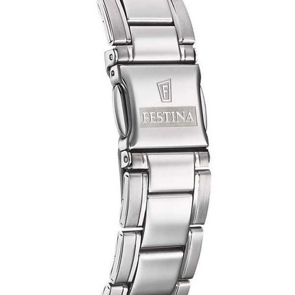Orologio da uomo Festina Classic in acciaio inossidabile con quadrante bianco al quarzo F20511-2