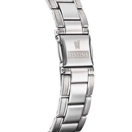 Orologio da uomo Festina Classics in acciaio inossidabile quadrante blu al quarzo F20511-3