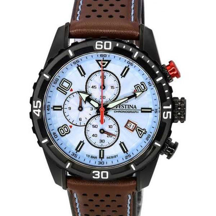 Festina Sport cronografo quadrante blu quarzo F20519-1 F205191 100M orologio da uomo it