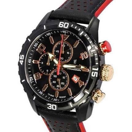 Festina Sport cronografo quadrante nero quarzo F20519-4 F205194 100M orologio da uomo