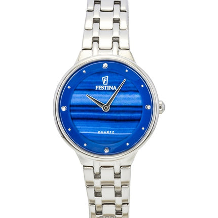 Orologio da donna Festina Mademoiselle in acciaio inossidabile con quadrante blu al quarzo F20600-A