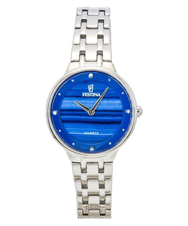Orologio da donna Festina Mademoiselle in acciaio inossidabile con quadrante blu al quarzo F20600-A