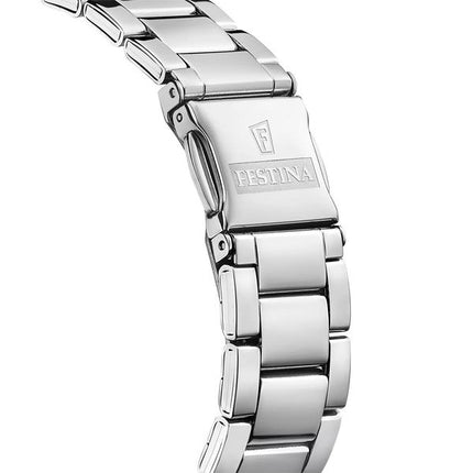 Festina Boyfriend Orologio da donna in acciaio inossidabile con quadrante blu al quarzo F20622-3