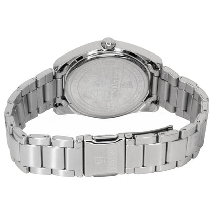Orologio da donna Festina Boyfriend in acciaio inossidabile con quadrante turchese e movimento al quarzo, modello F20622-P