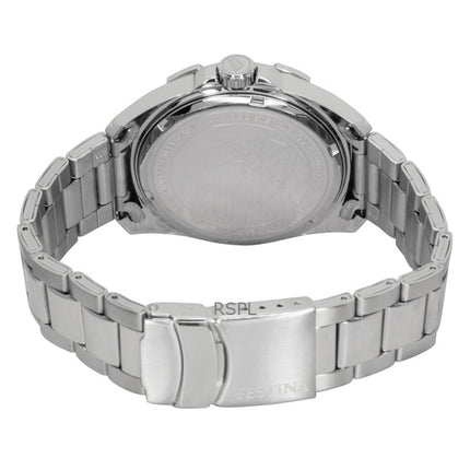 Orologio da uomo Festina in acciaio inossidabile multifunzione con quadrante nero al quarzo F20623-4 100M