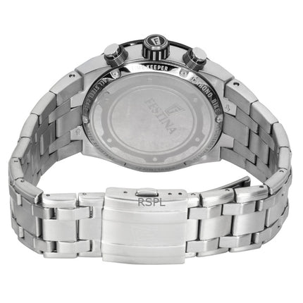 Festina Chrono Bike Cronografo in acciaio inossidabile con quadrante blu al quarzo F20670-1 100M Orologio da uomo