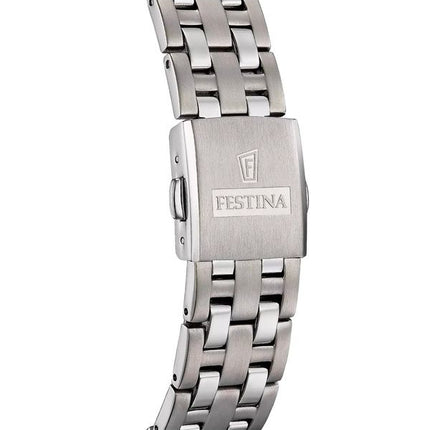 Orologio da uomo Festina Titanium Grey Dial Quartz F20696-2 100M