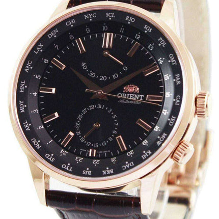 Orient Automatic 21 Jewels World Time Power Reserve FA06001B Orologio da uomo