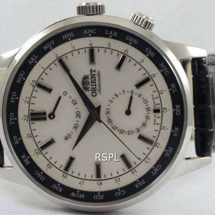 Orient Automatic 21 Jewels World Time Power Reserve FA06003Y Orologio da uomo