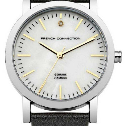 FCUK Orologio da donna con quadrante in madreperla con accento di diamante FC1250B