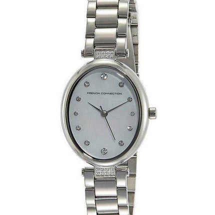FCUK Crystal Accenti Orologio da donna al quarzo in acciaio inossidabile FCS1012SM