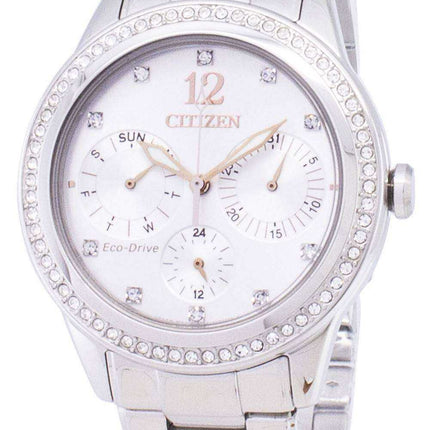 Orologio da donna analogico con diamanti Diamond Citizen Eco-Drive FD2010-58A