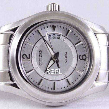 Citizen Eco-Drive Analog FE1010-57B Orologio da donna con quadrante argentato