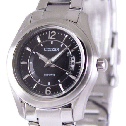 Orologio da donna Citizen Eco-Drive analogico quadrante nero FE1010-57E