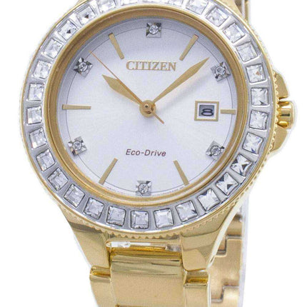 Citizen Silhouette Eco-Drive FE1192-58A Orologio da donna con cristalli Swarovski
