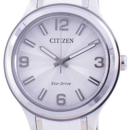 Orologio da donna Citizen Silver Dial in acciaio inossidabile Eco-Drive FE7071-84A 100M
