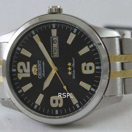 Orient Orologio da uomo automatico tre-stelle classico FEM7P007B
