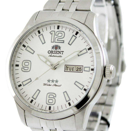 Orient Orologio da uomo automatico tre-stelle classico FEM7P009W