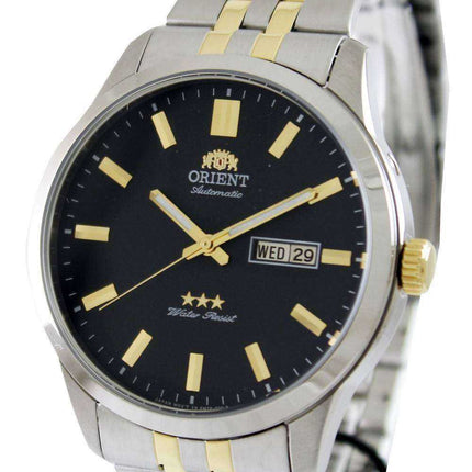 Orient Orologio da uomo automatico tre stelle FEM7P00CB