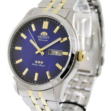 Orient Orologio da uomo automatico tre stelle FEM7P00DD9