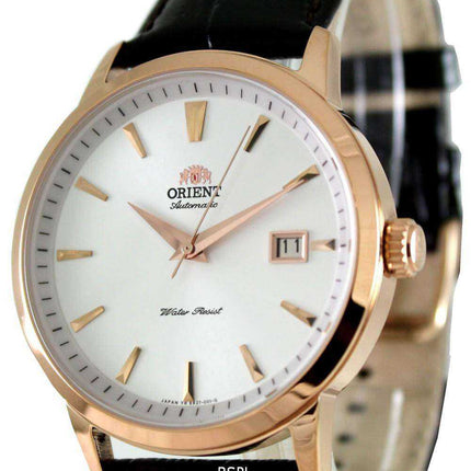 Orient automatico quadrante argento FER27003W uomo guarda
