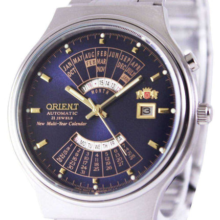 Orient Automatic 21 Jewels Multi Year Calendar FEU00002DW Orologio da uomo