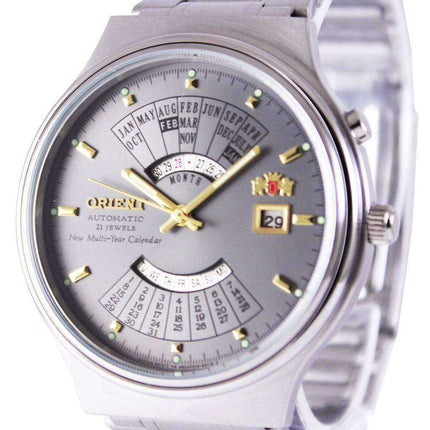 Orient Automatic 21 Jewels Calendario da più anni FEU00002KW Orologio da uomo