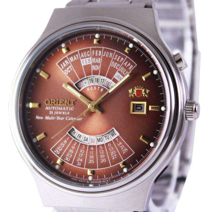 Orient Automatic 21 Jewels Multi Year Calendar FEU00002PW Orologio da uomo