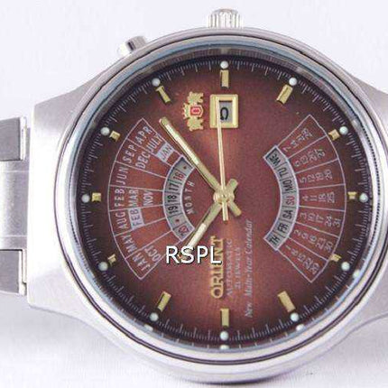 Orient Automatic 21 Jewels Multi Year Calendar FEU00002PW Orologio da uomo