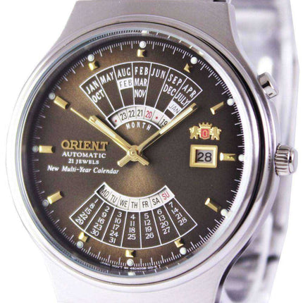 Orient Automatic 21 Jewels Multi Year Calendar FEU00002TW Orologio da uomo