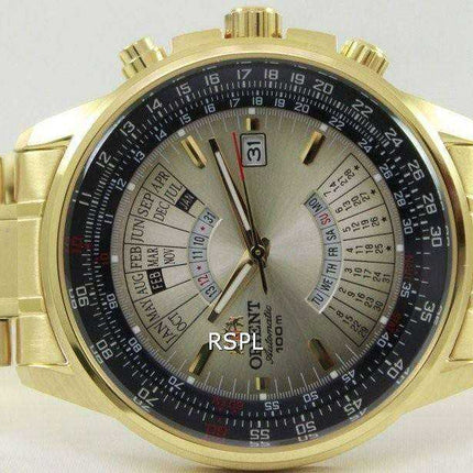 Orient Automatic 100M WR Calendario perpetuo FEU07004UX Orologio da uomo
