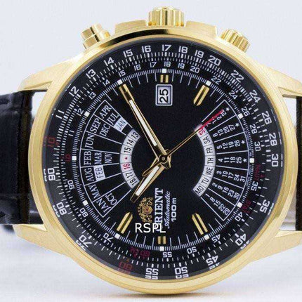 Orientare orologio automatico multi anno 100M FEU07009BH Orologio da uomo