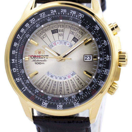 Orientare il calendario automatico multi anno 100M FEU0700AUH orologio da uomo