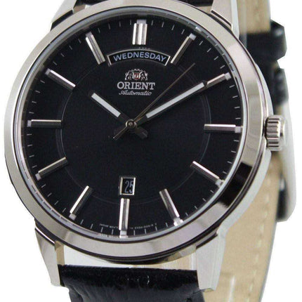 Orologio da uomo Orient Classic con quadrante nero automatico FEV0U003B