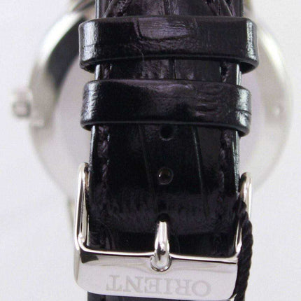Orologio da uomo Orient Classic con quadrante nero automatico FEV0U003B